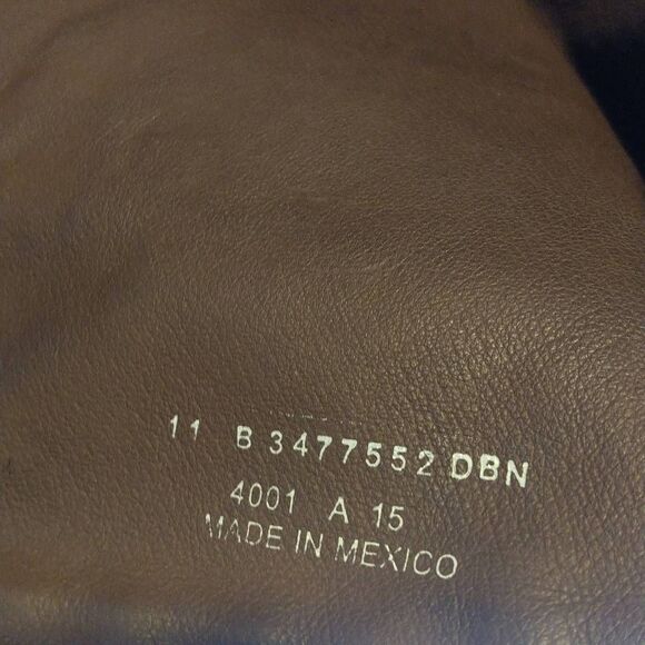 Frye Tall Veronica Boots Back Zipper Leather Engineer Classic Size11 - Picture 14 of 14